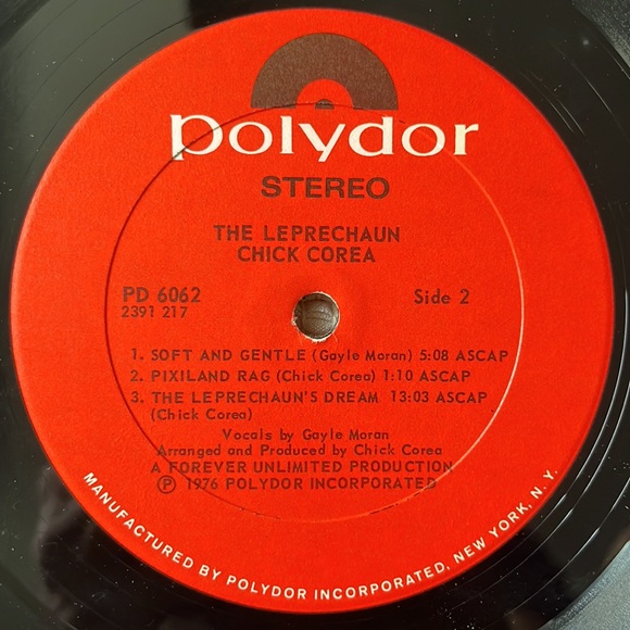 Chick Corea - “The Leprechaun” Vinyl LP - Picture 5 of 5